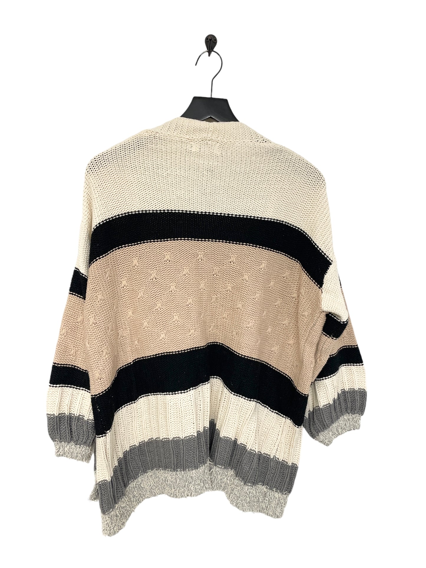 Sweater Cardigan By Umgee In Tan, Size: S