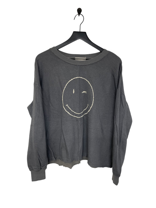 Sweatshirt Crewneck By By Together In Grey, Size: S