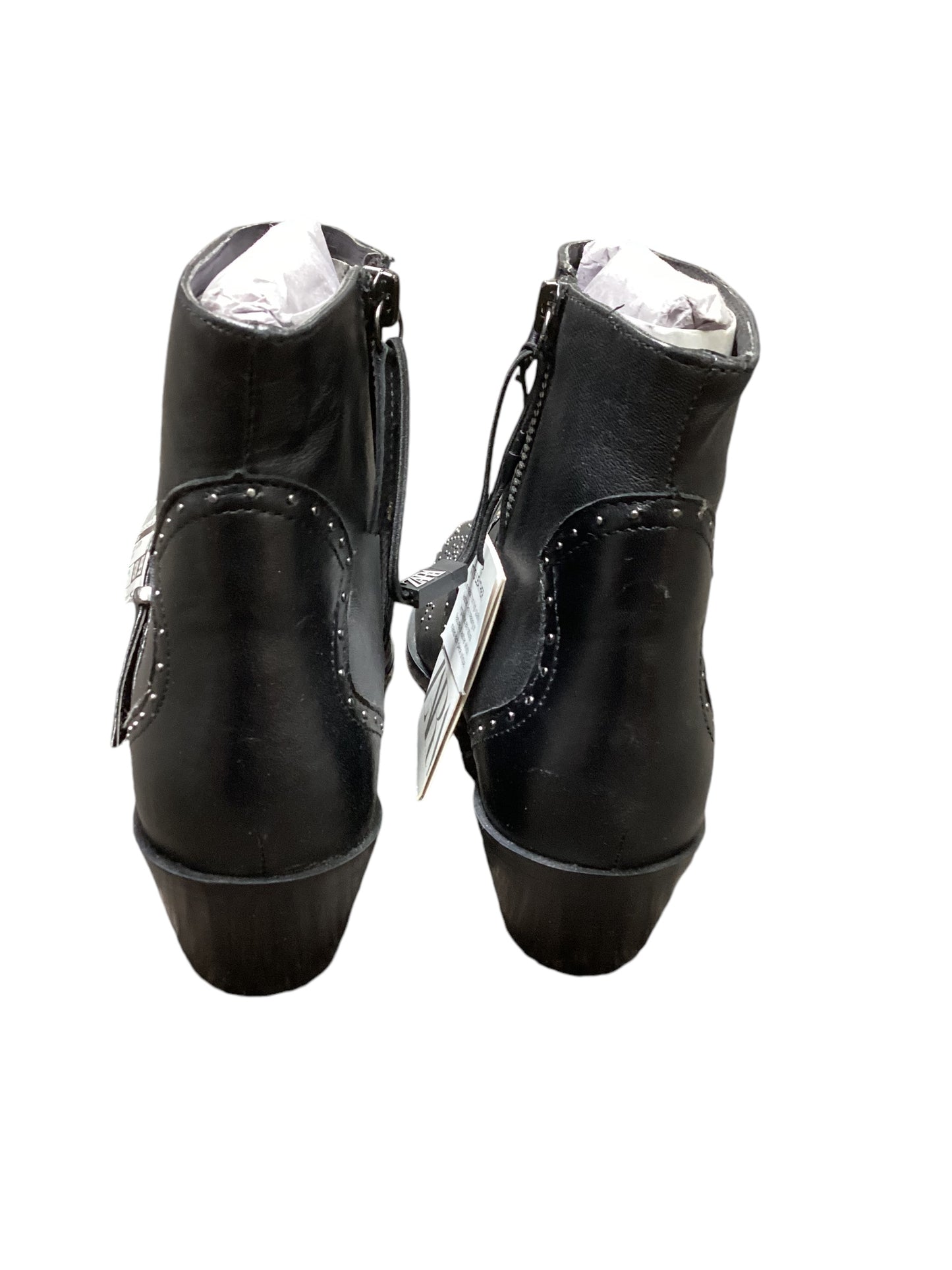 Boots Western By Zara In Black, Size: 8