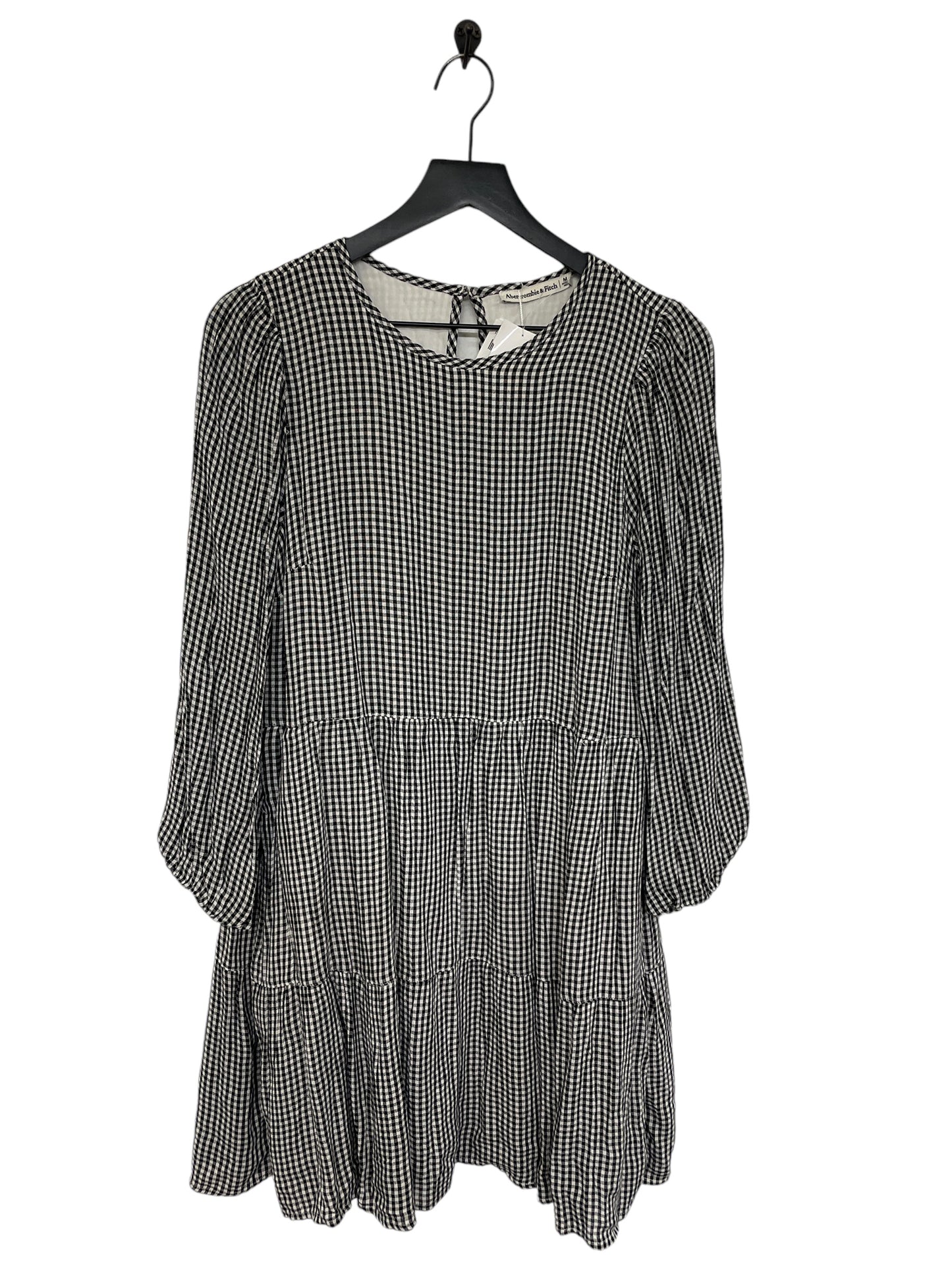 Dress Casual Short By Abercrombie And Fitch In Black & White, Size: M