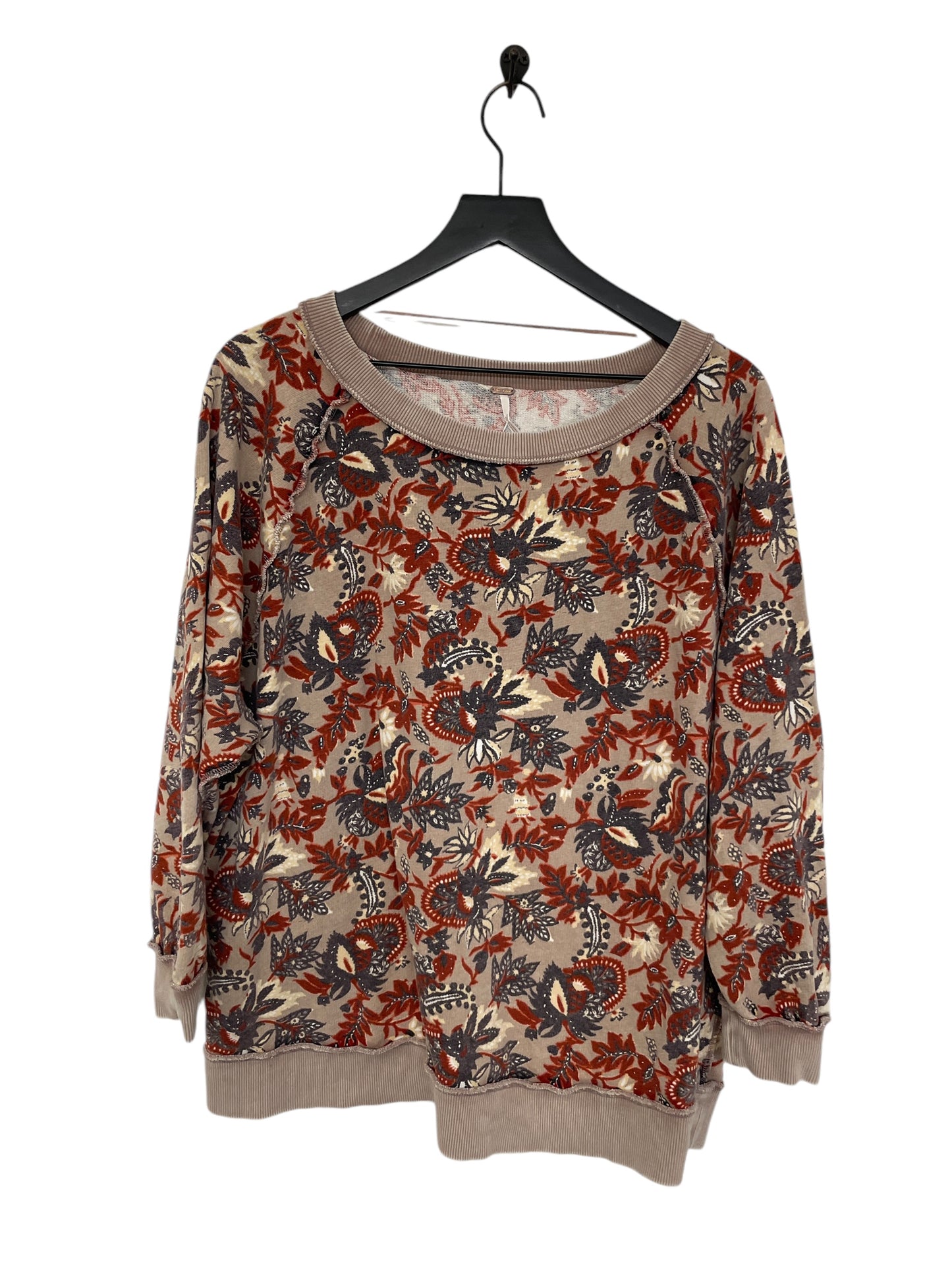 Sweatshirt Crewneck By Free People In Multi-colored, Size: Xs