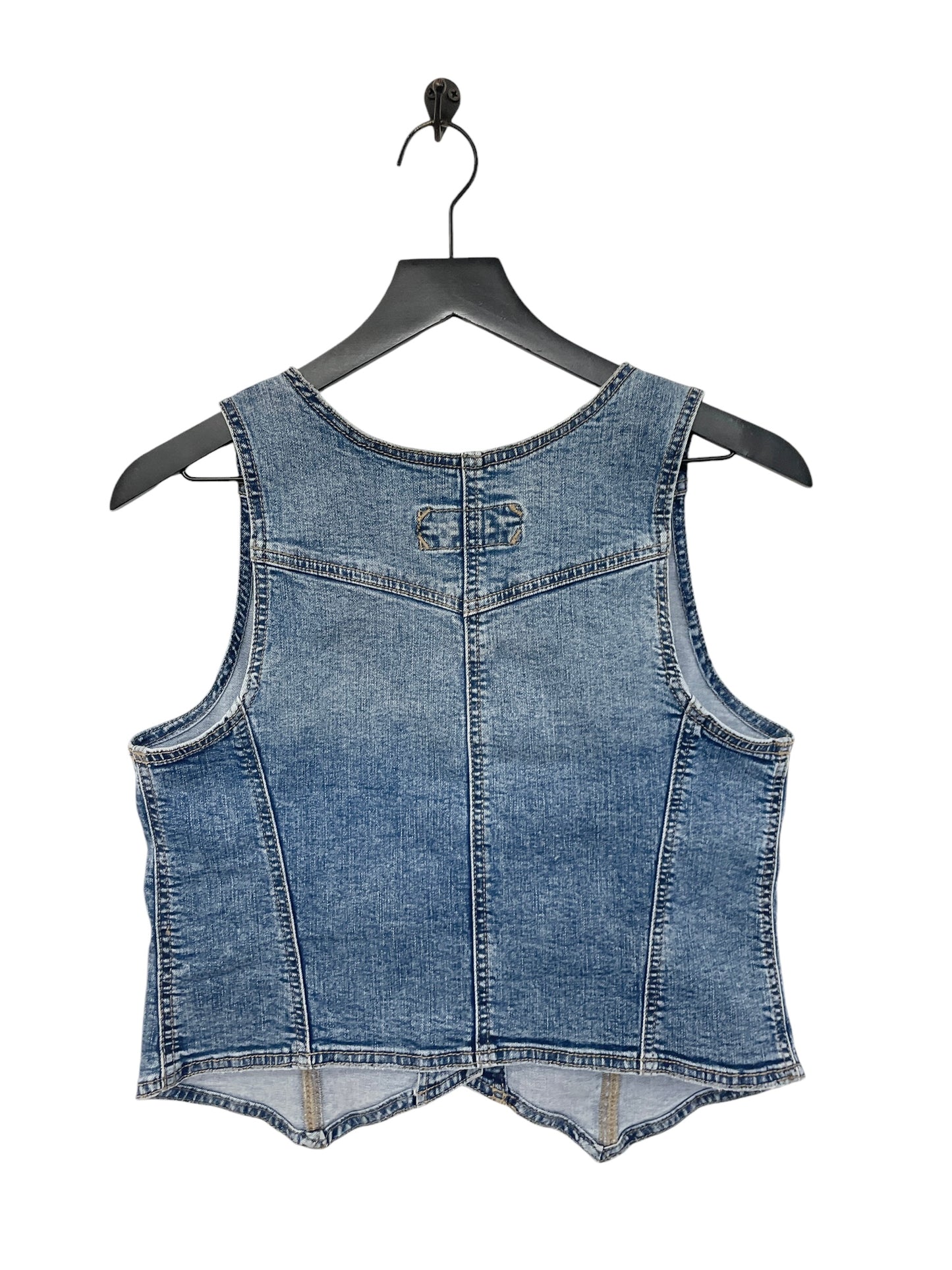 Top Sleeveless By Maurices In Blue Denim, Size: S