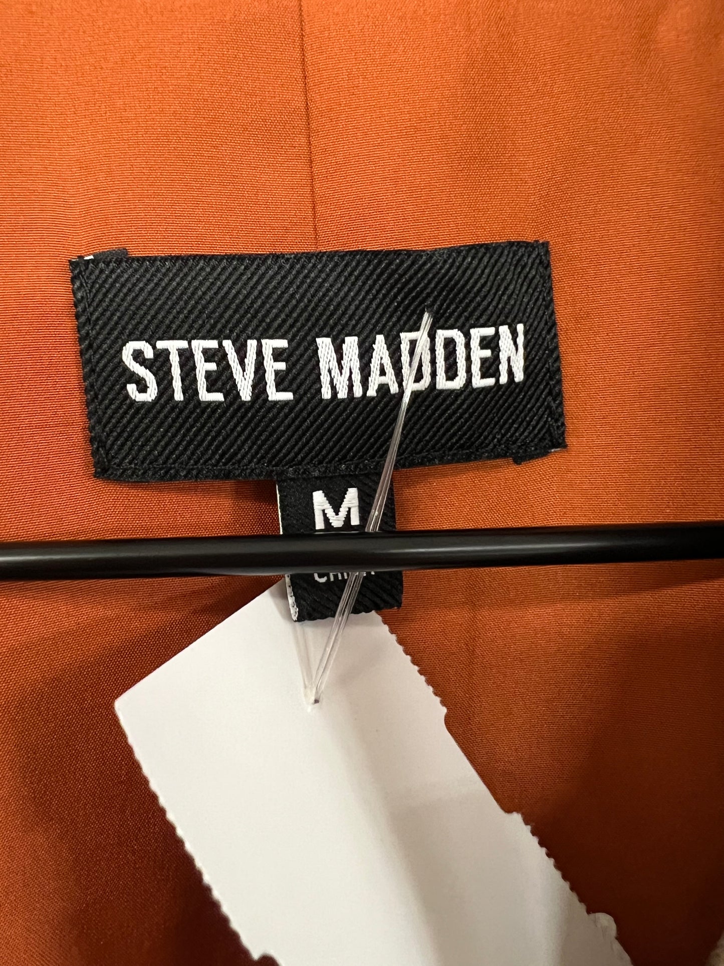 Blazer By Steve Madden In Grey & Orange, Size: M