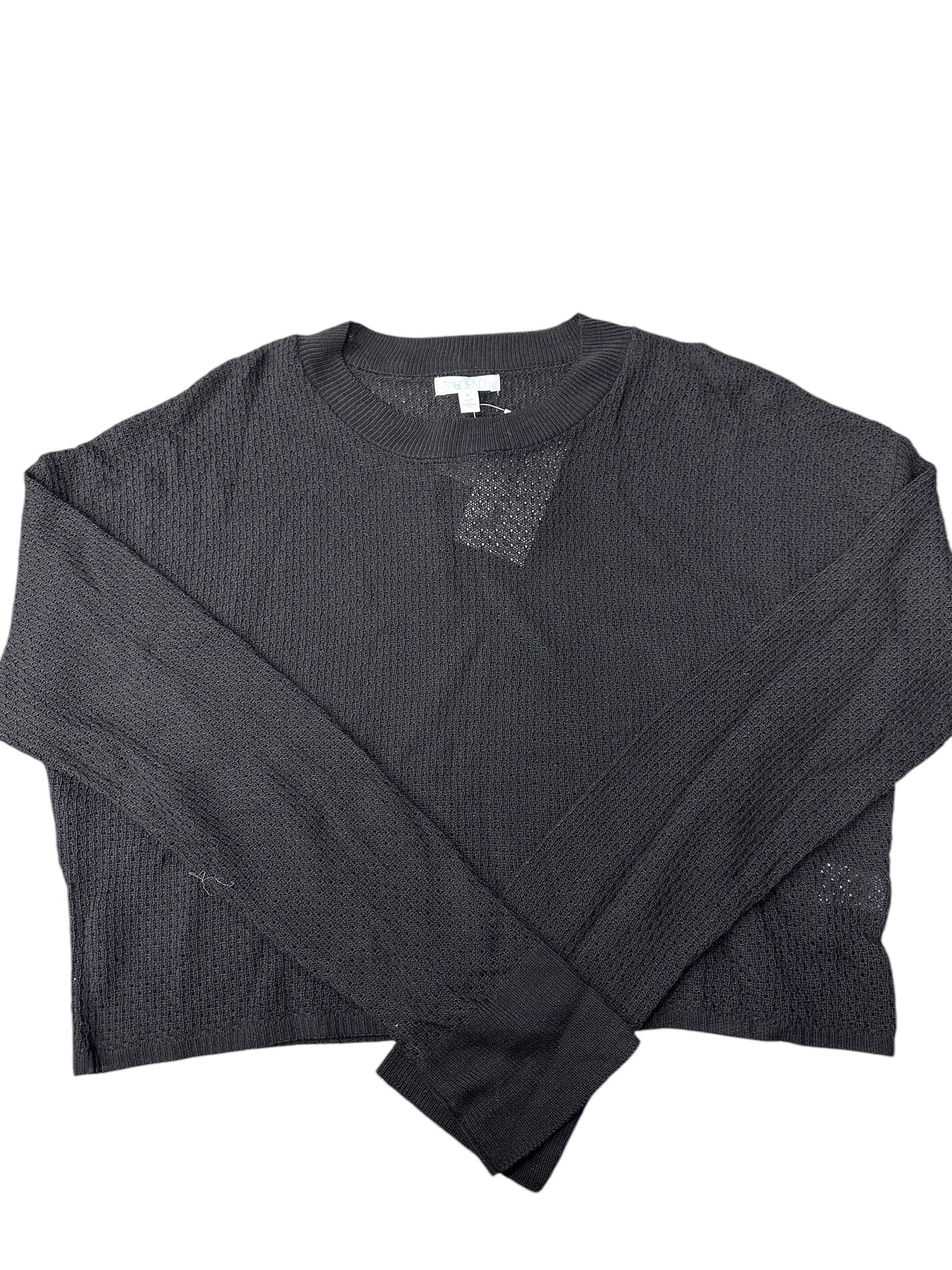 Top Long Sleeve By Abound In Black, Size: Xl