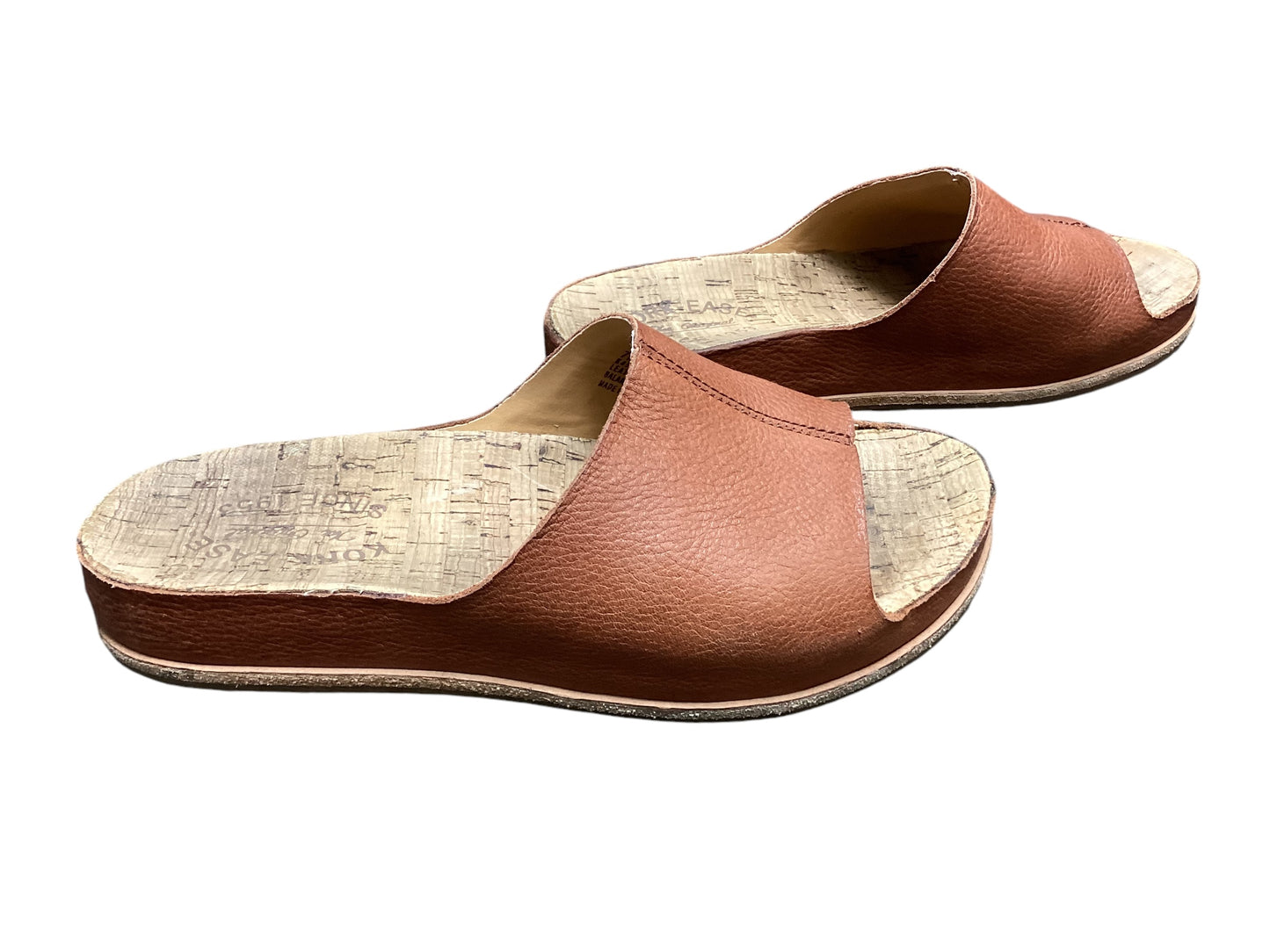 Sandals Flats By Kork Ease In Brown, Size: 7