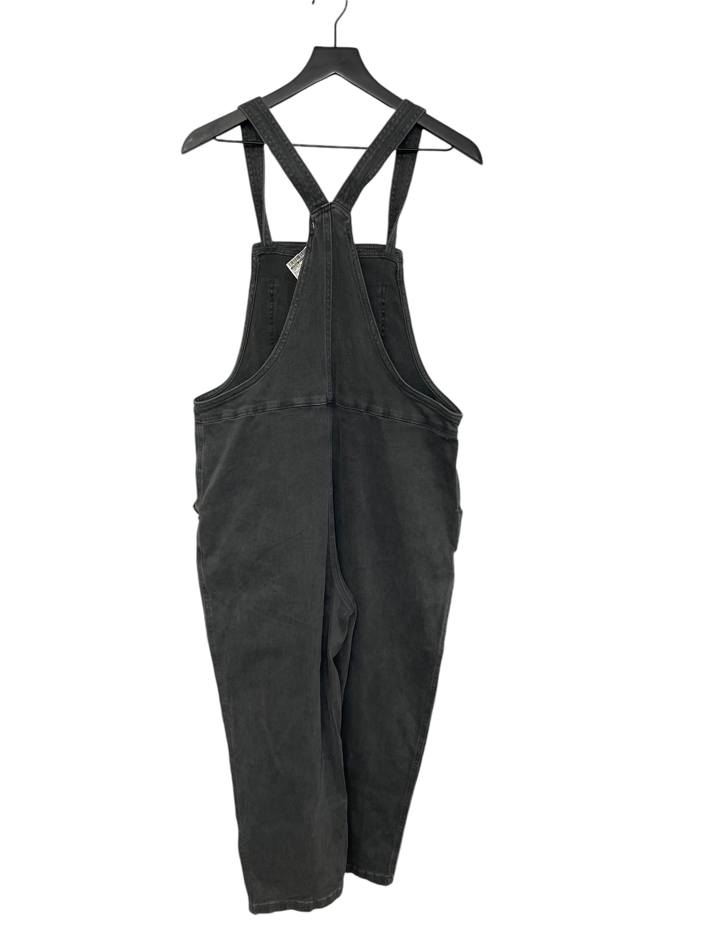 Overalls By Zenana Outfitters In Grey Denim, Size: L