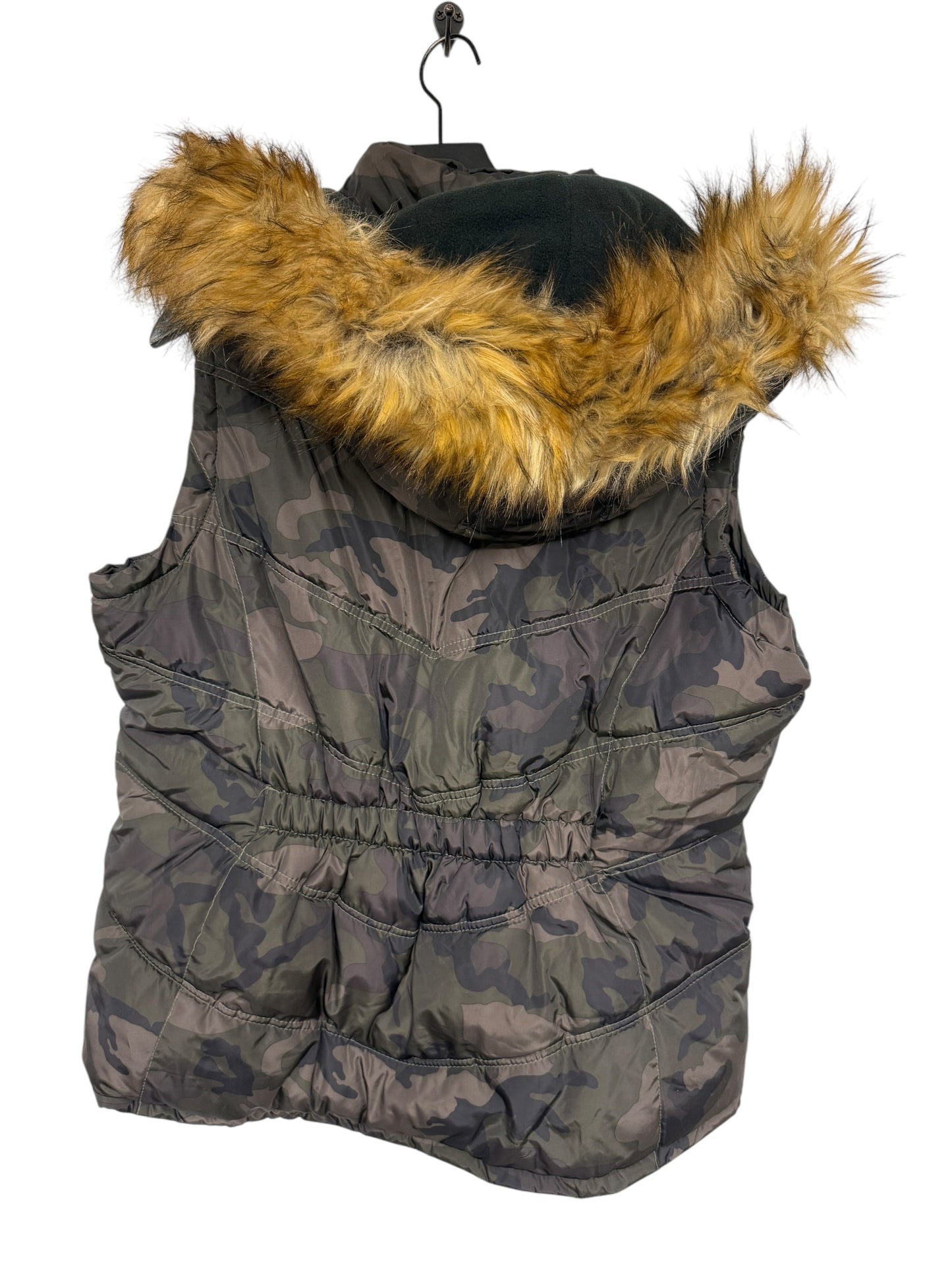 Vest Puffer & Quilted By Clothes Mentor In Camouflage Print, Size: Xl