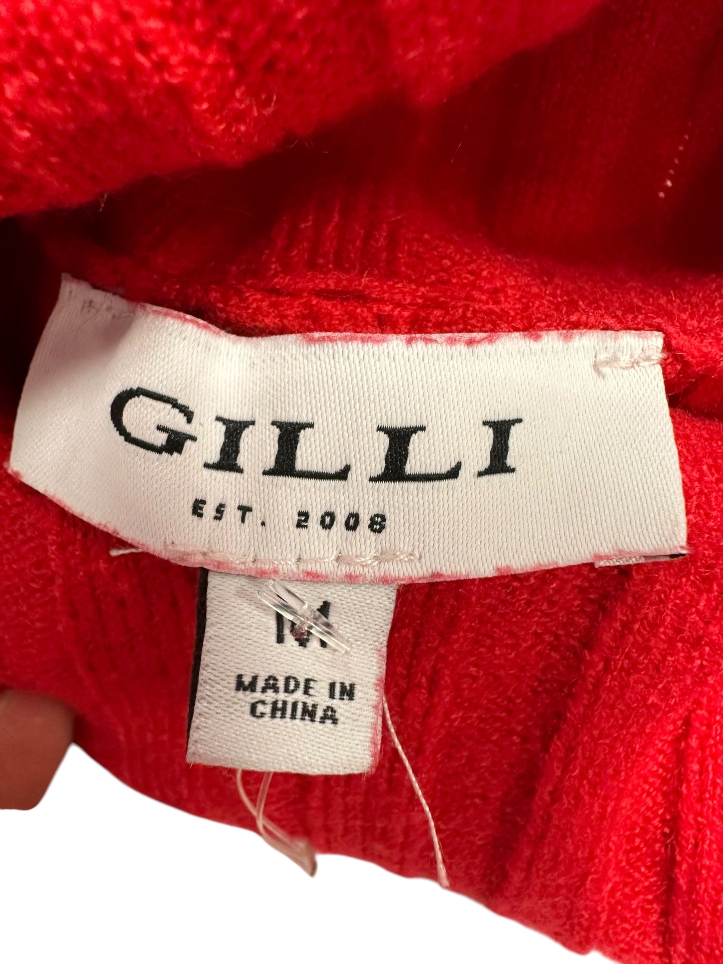 Sweater By Gilli In Red, Size: M