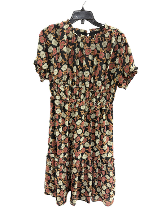 Dress Party Midi By Roolee In Floral Print, Size: M