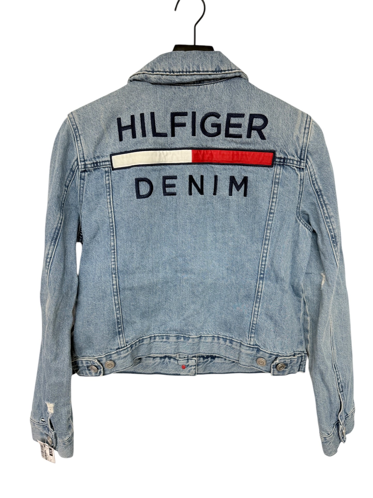 Jacket Denim By Tommy Hilfiger In Blue Denim, Size: L