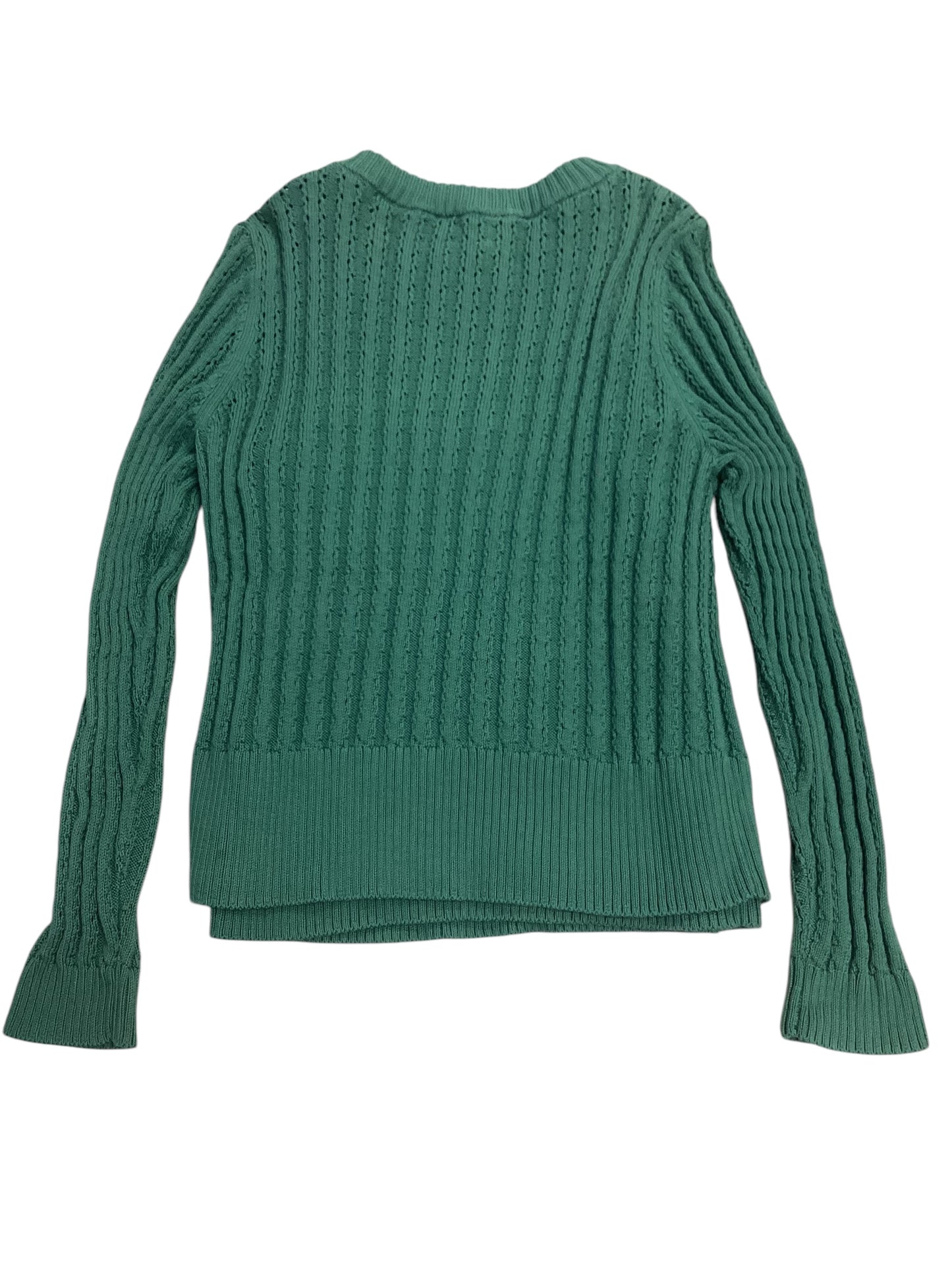 Sweater 2pc By Talbots In Green, Size: M