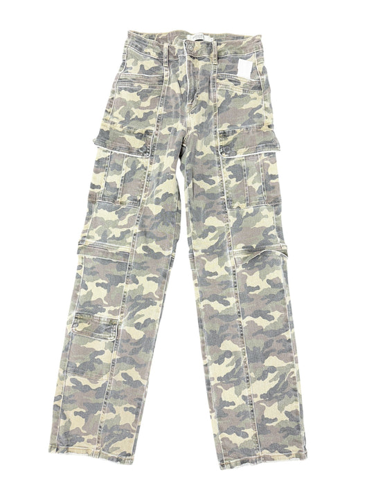 Jeans Straight By Cmc In Camouflage Print, Size: 2