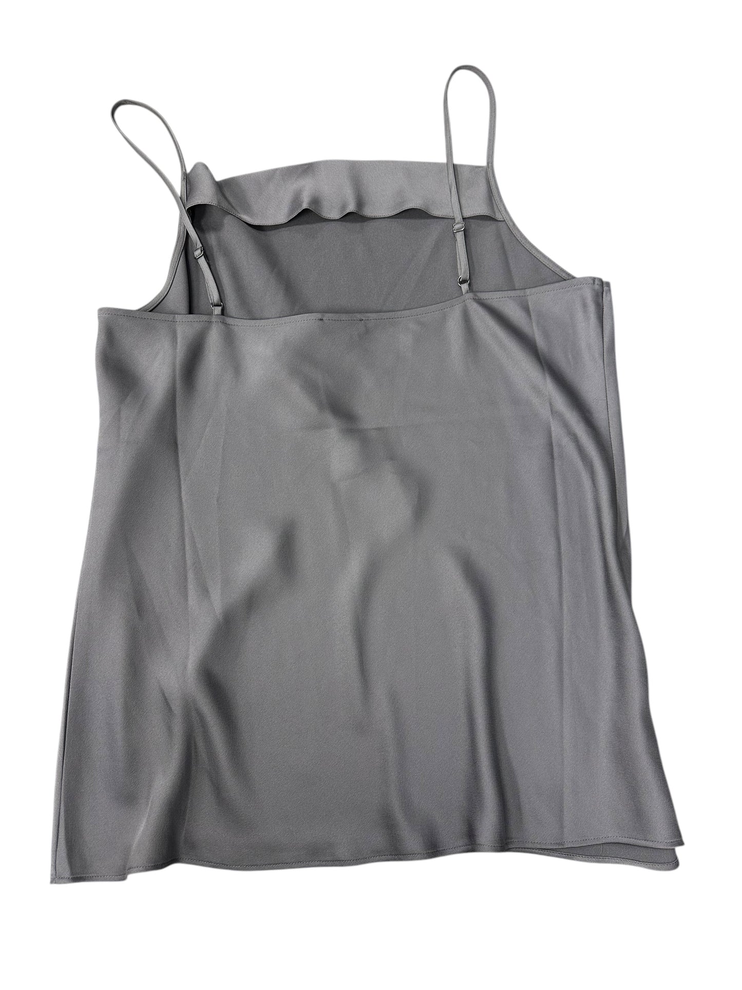 Top Sleeveless By Ann Taylor In Grey, Size: M