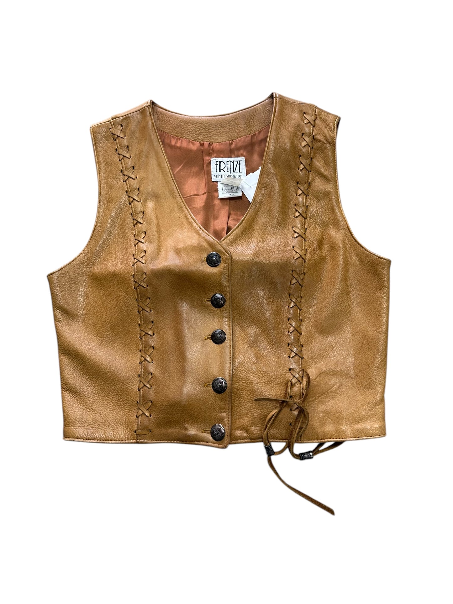 Vest Other By Cmc In Tan, Size: L