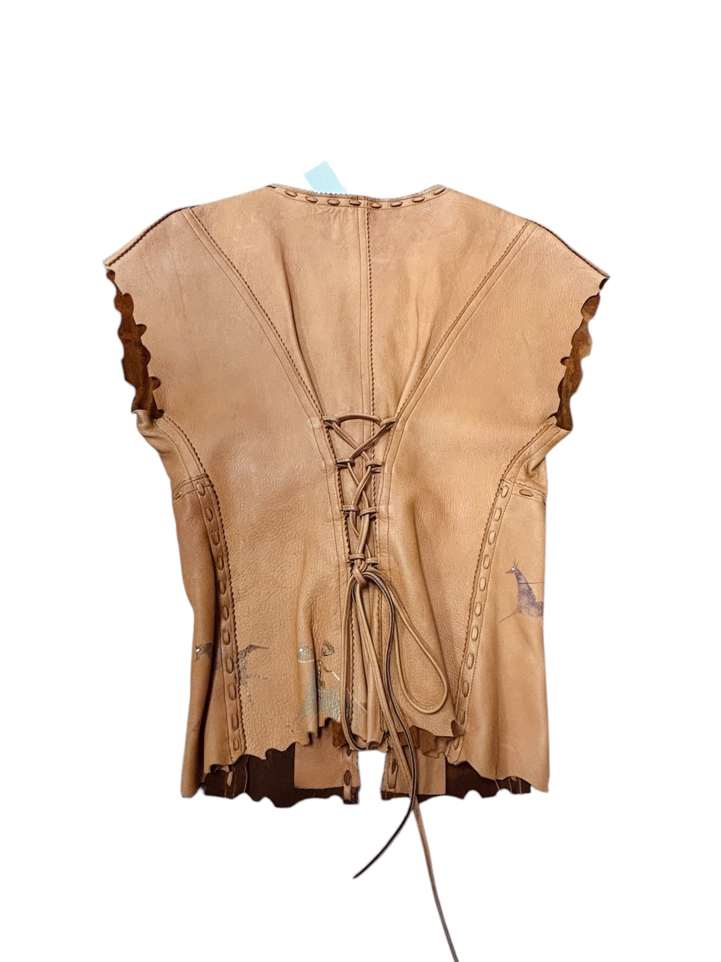 Vest Other By Cma In Tan, Size: S