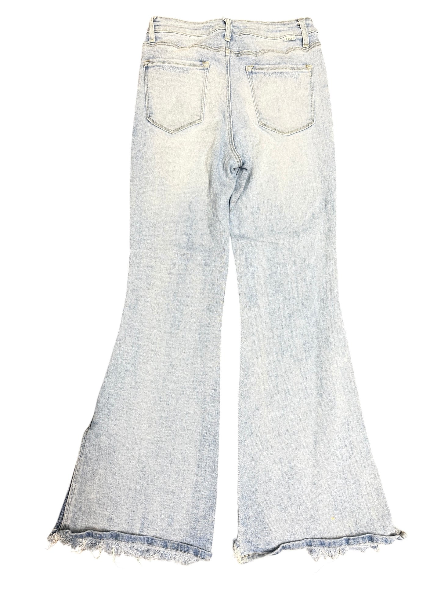 Jeans Flared By Risen In Blue Denim, Size: 10