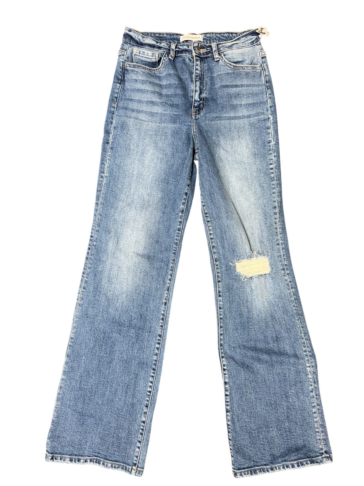 Jeans Wide Leg By Flying Monkey In Blue Denim, Size: 6