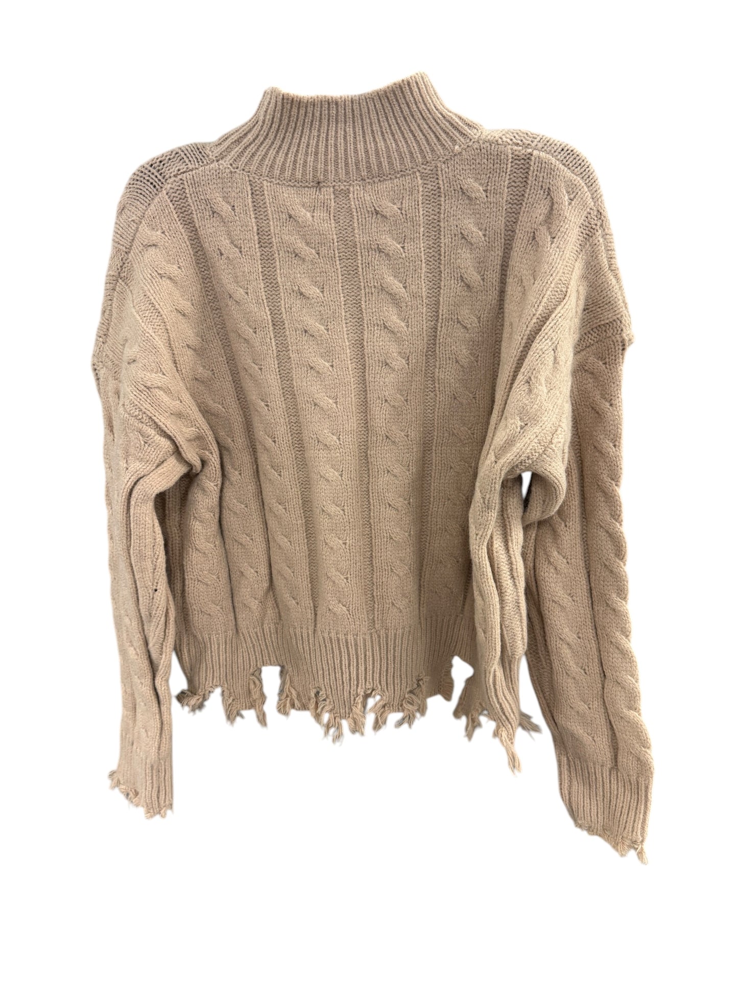 Sweater By Newbury Kustom In Tan, Size: L