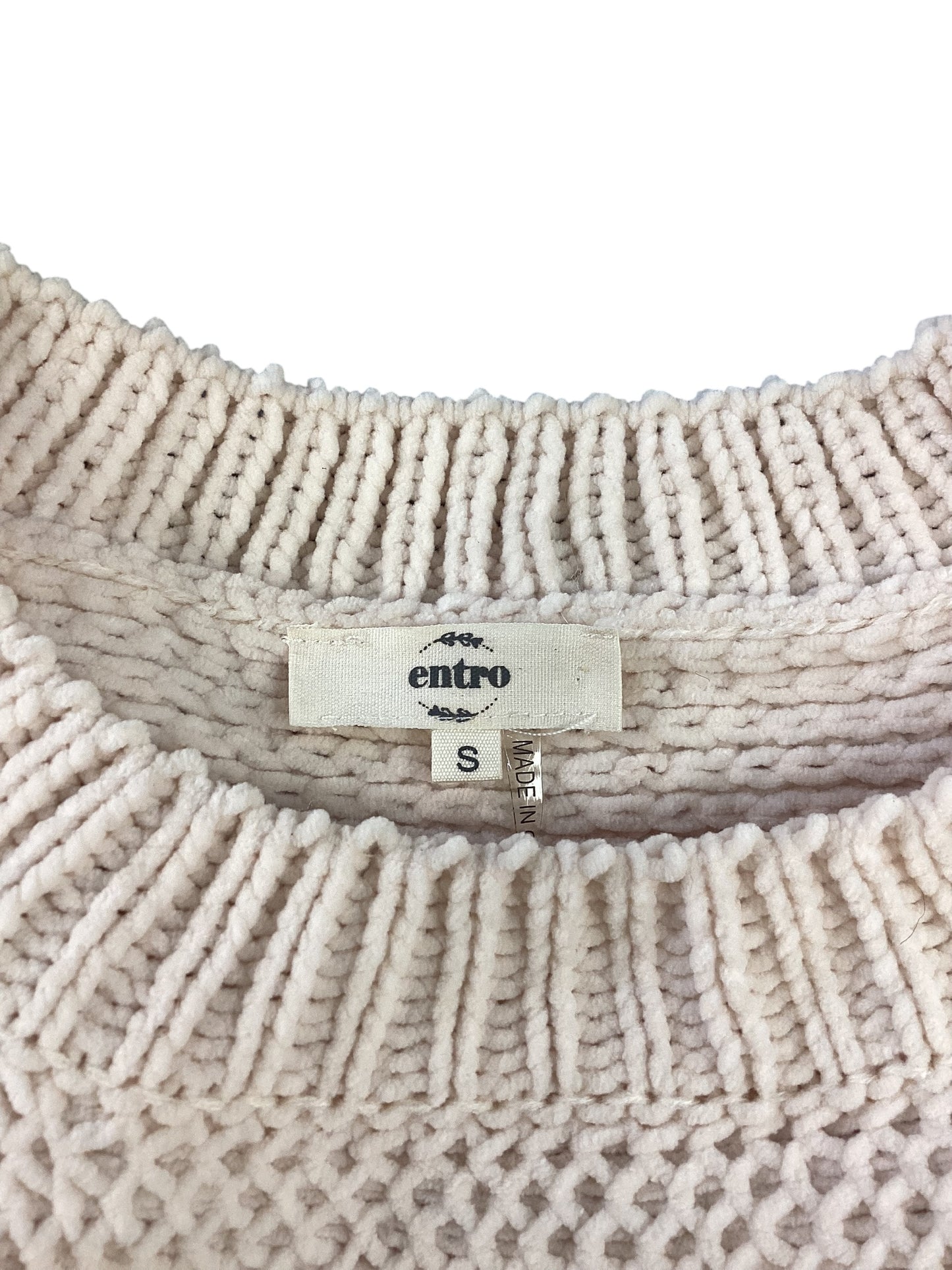 Sweater By Entro In Cream, Size: S