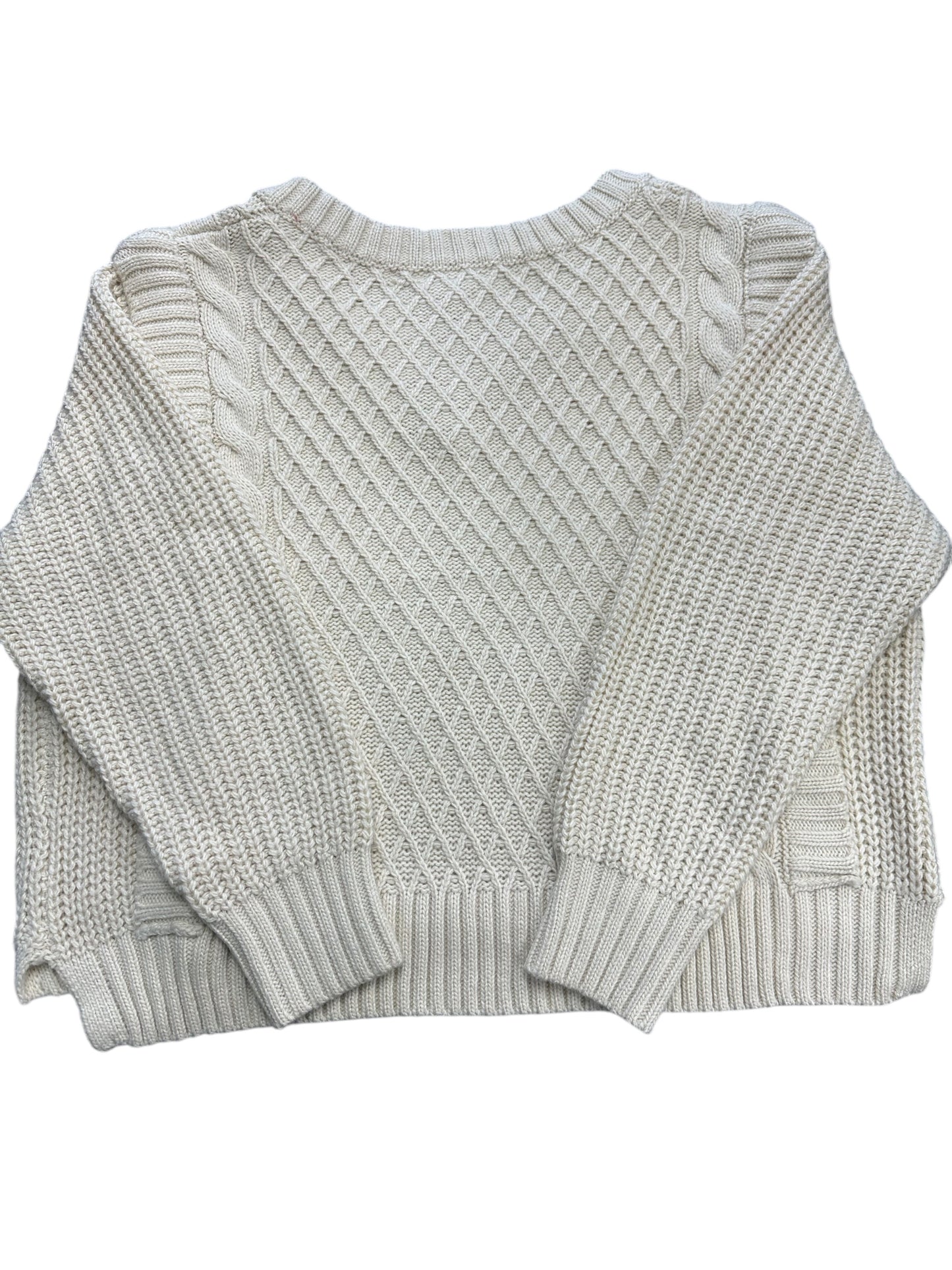 Sweater By She + Sky In Cream, Size: L