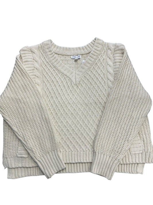 Sweater By She + Sky In Cream, Size: L