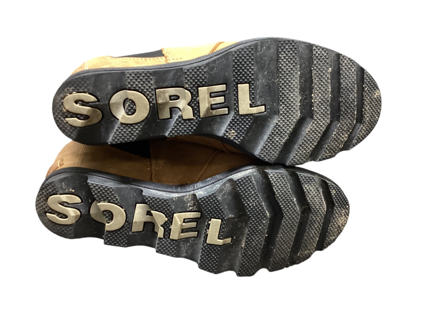 Boots Ankle Heels By Sorel In Tan, Size: 9