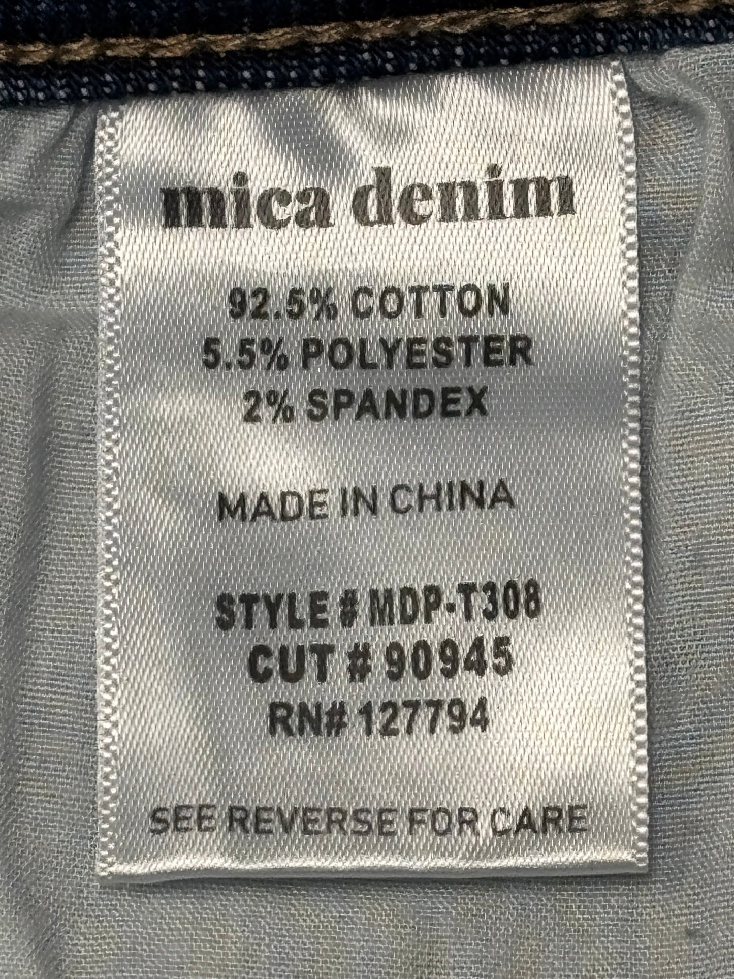 Jeans Straight By Cmc In Blue Denim, Size: 10