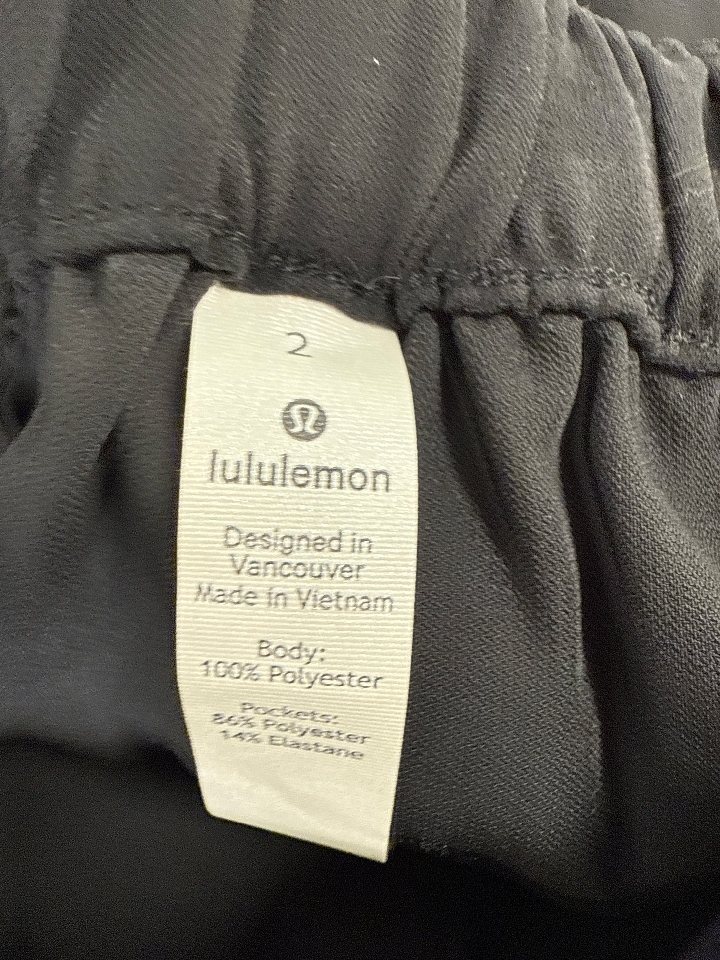 Shorts By Lululemon In Black, Size: 2