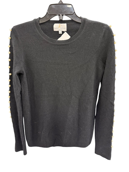 Sweater Cashmere By Clothes Mentor In Black, Size: S