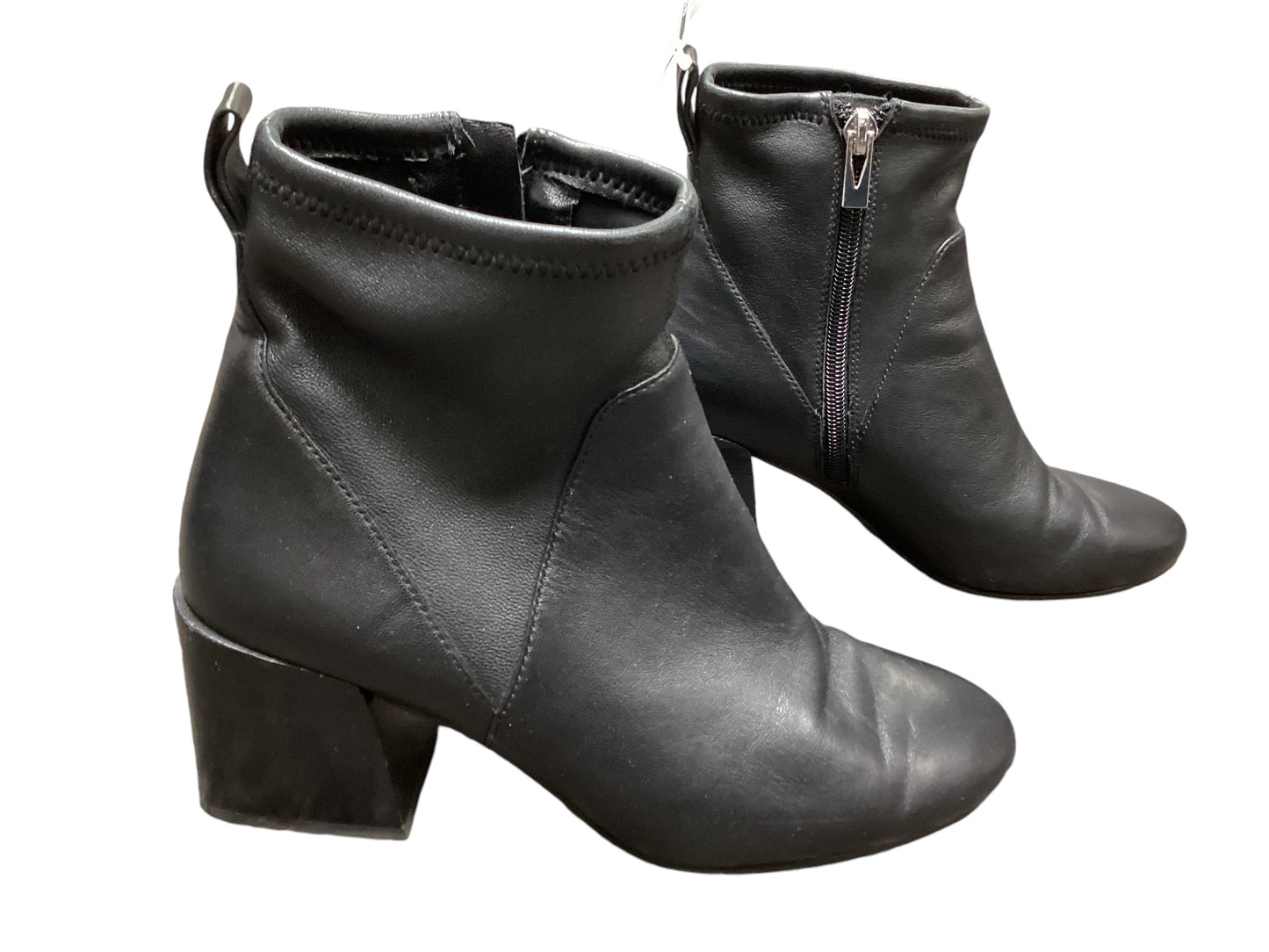 Boots Ankle Heels By Via Spiga In Black, Size: 6