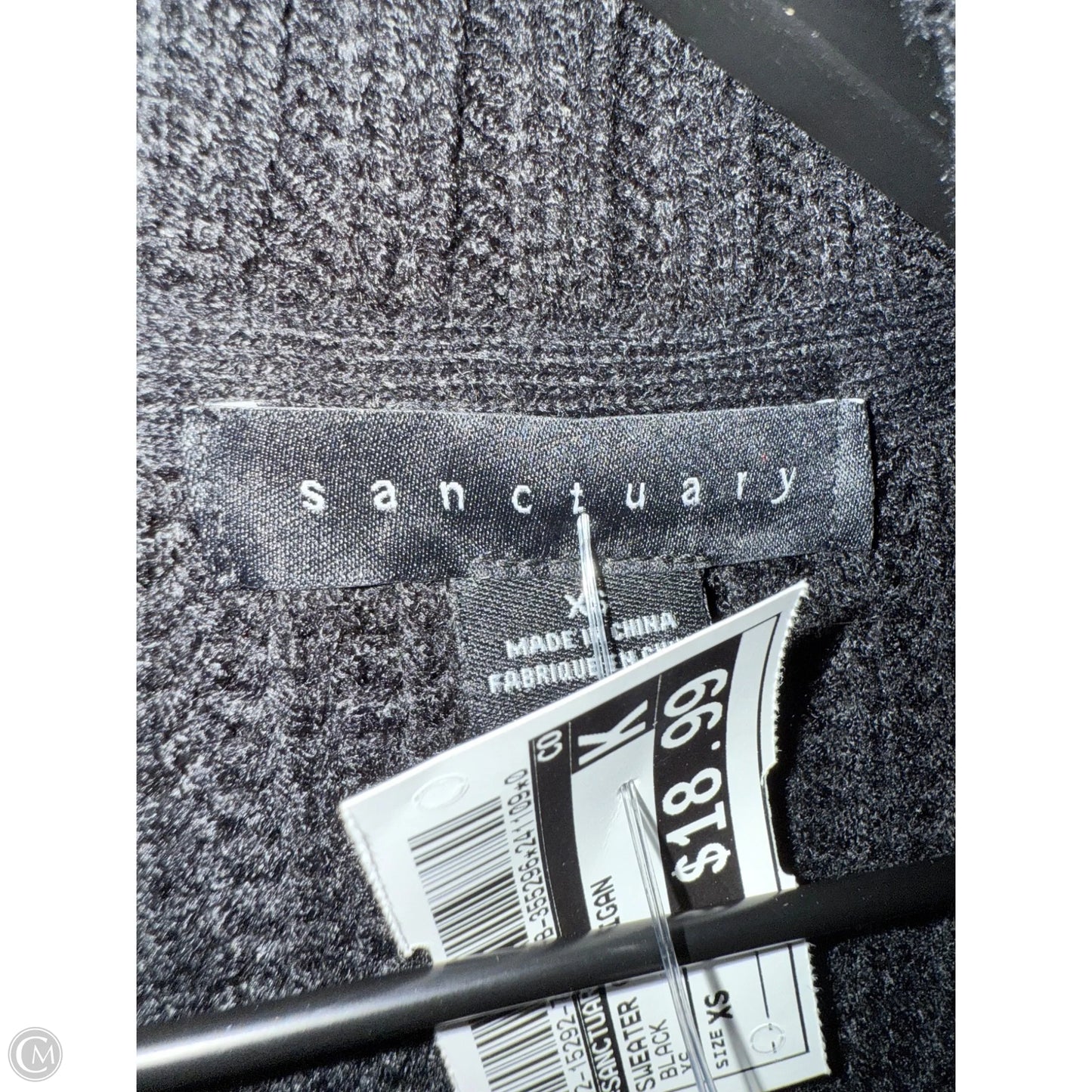 Sweater Cardigan By Sanctuary In Black, Size: Xs
