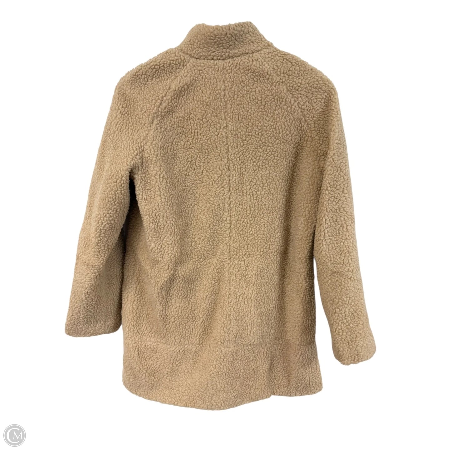 Jacket Faux Fur & Sherpa By Old Navy In Tan, Size: Xs