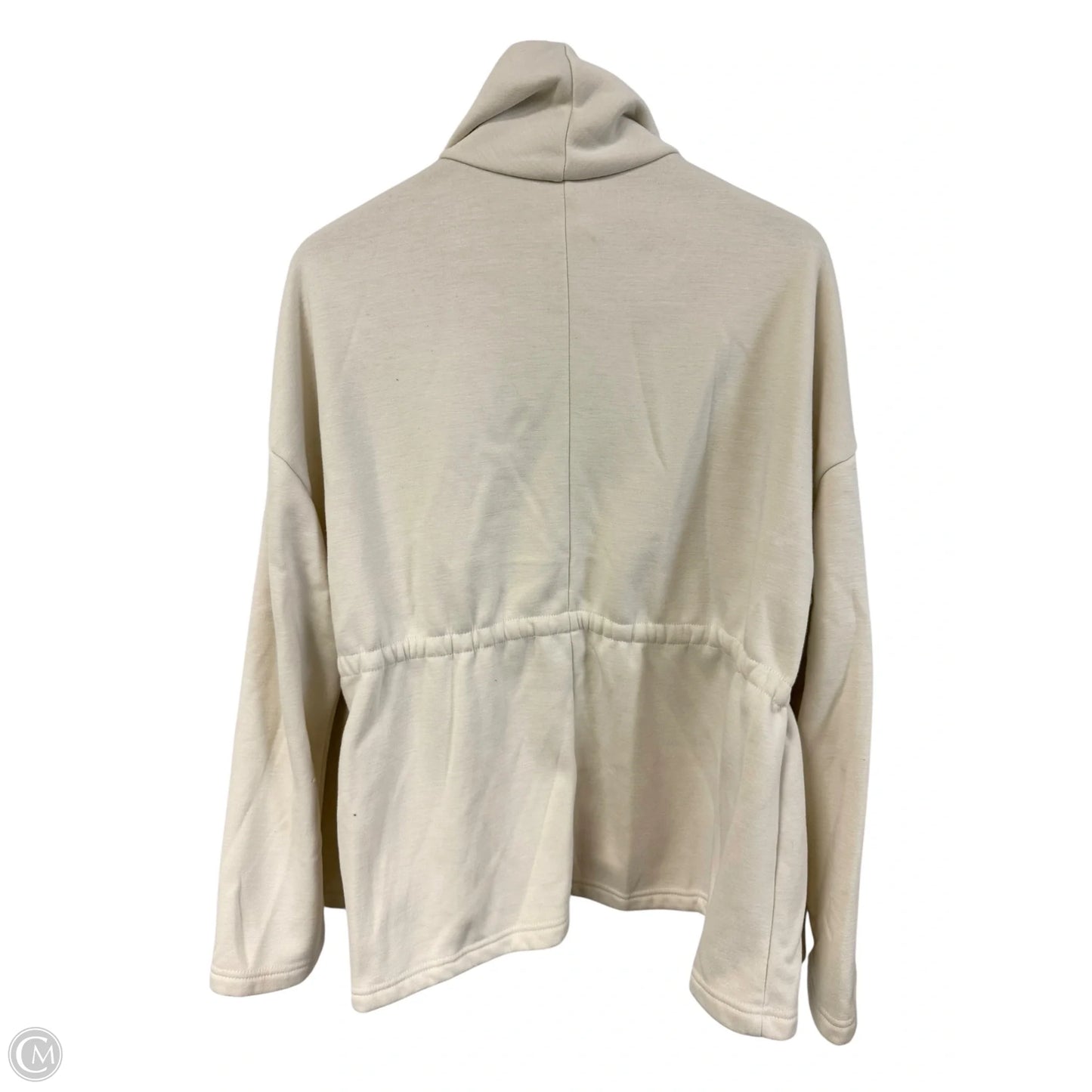 Cardigan By Fabletics In Cream, Size: L