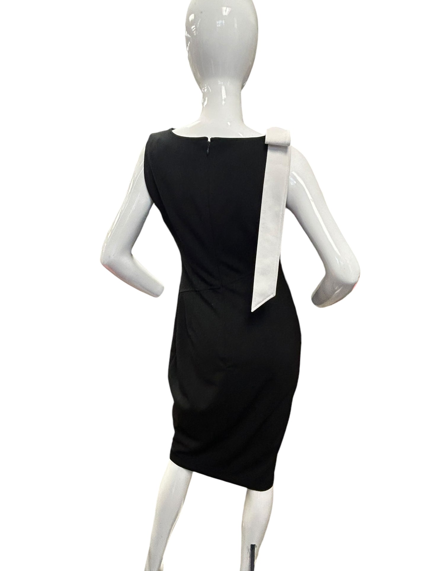 Dress Work By Calvin Klein In Black & White, Size: S