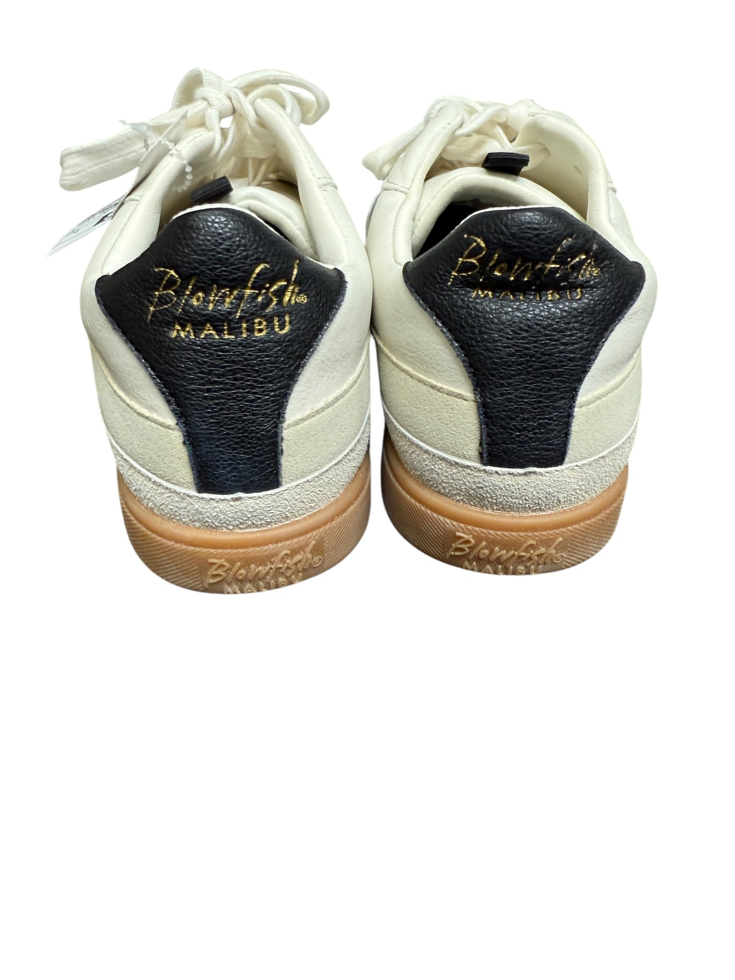 Shoes Sneakers By Blowfish In Tan & White, Size: 8