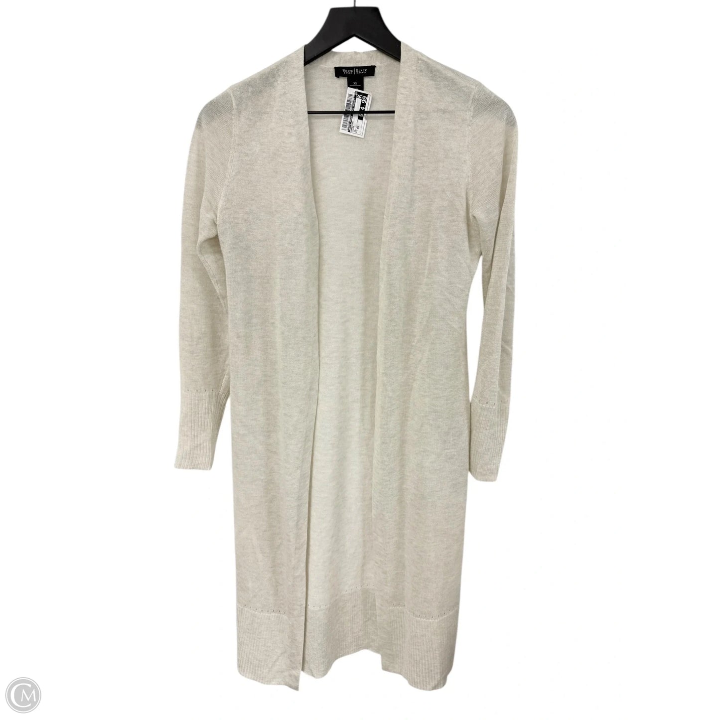 Cardigan By White House Black Market In Cream, Size: Xs