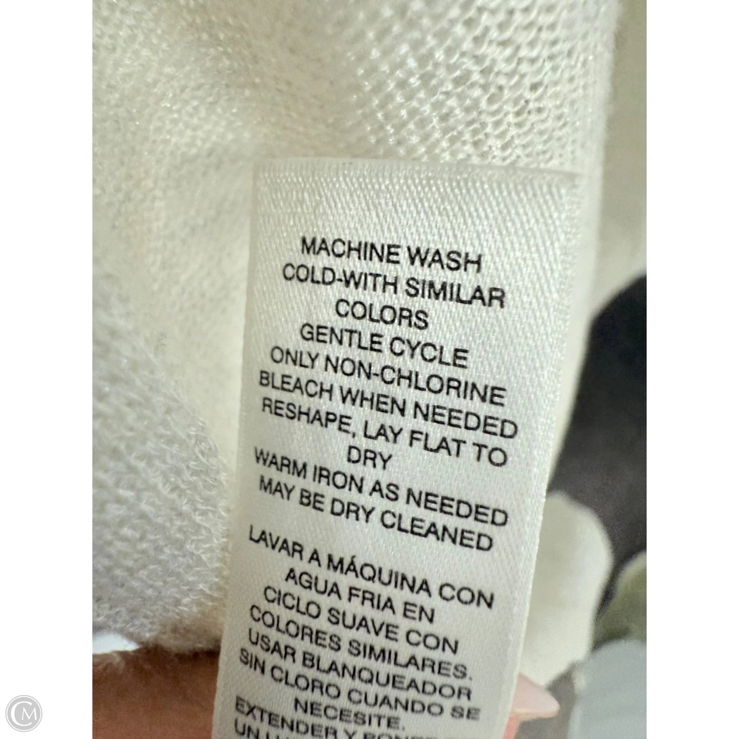 Cardigan By White House Black Market In Cream, Size: Xs