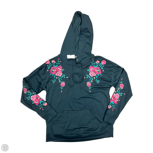Sweatshirt Hoodie By Andree By Unit In Navy, Size: S