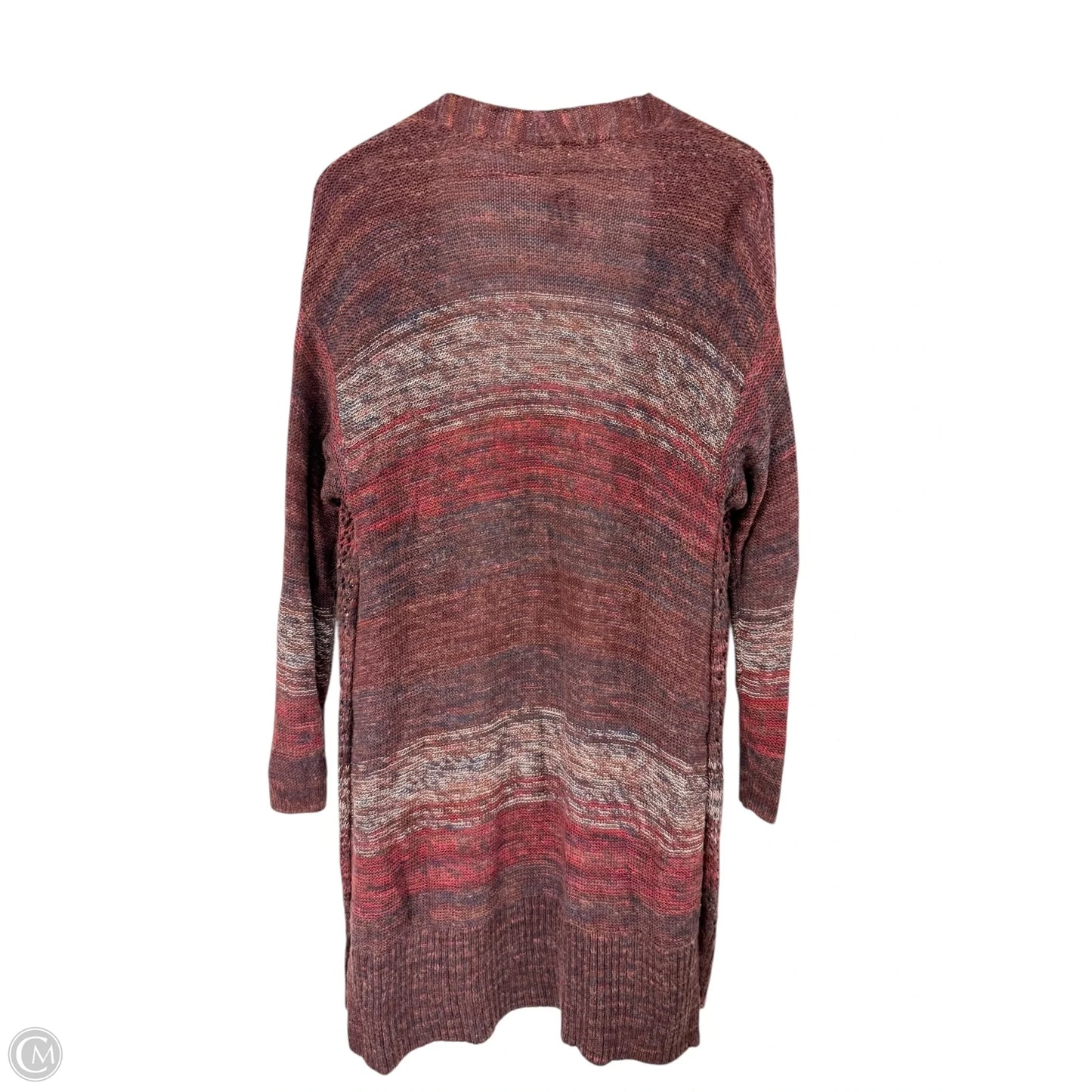 Sweater Cardigan By Maurices In Red, Size: 1x