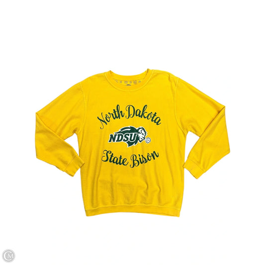 Sweatshirt Crewneck By Clothes Mentor In Yellow, Size: S