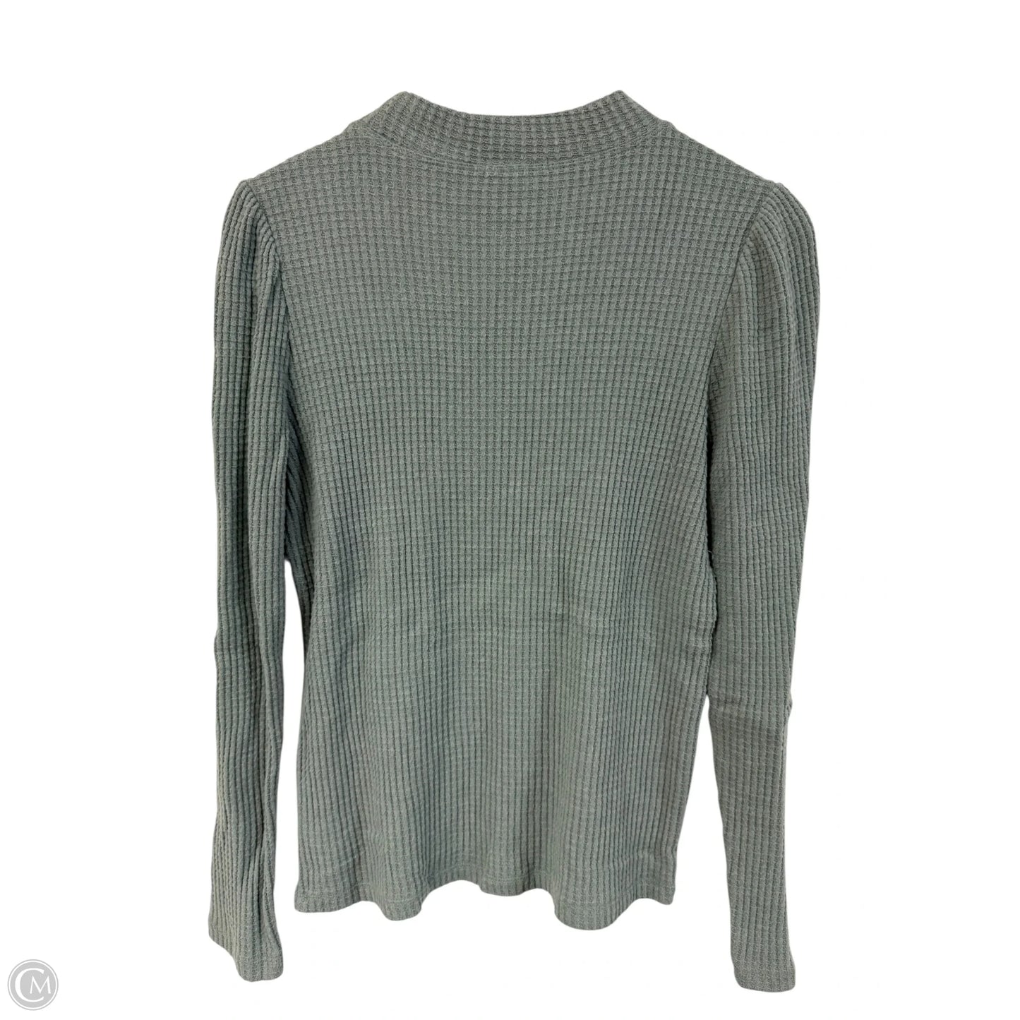 Top Long Sleeve By Z Supply In Blue, Size: L