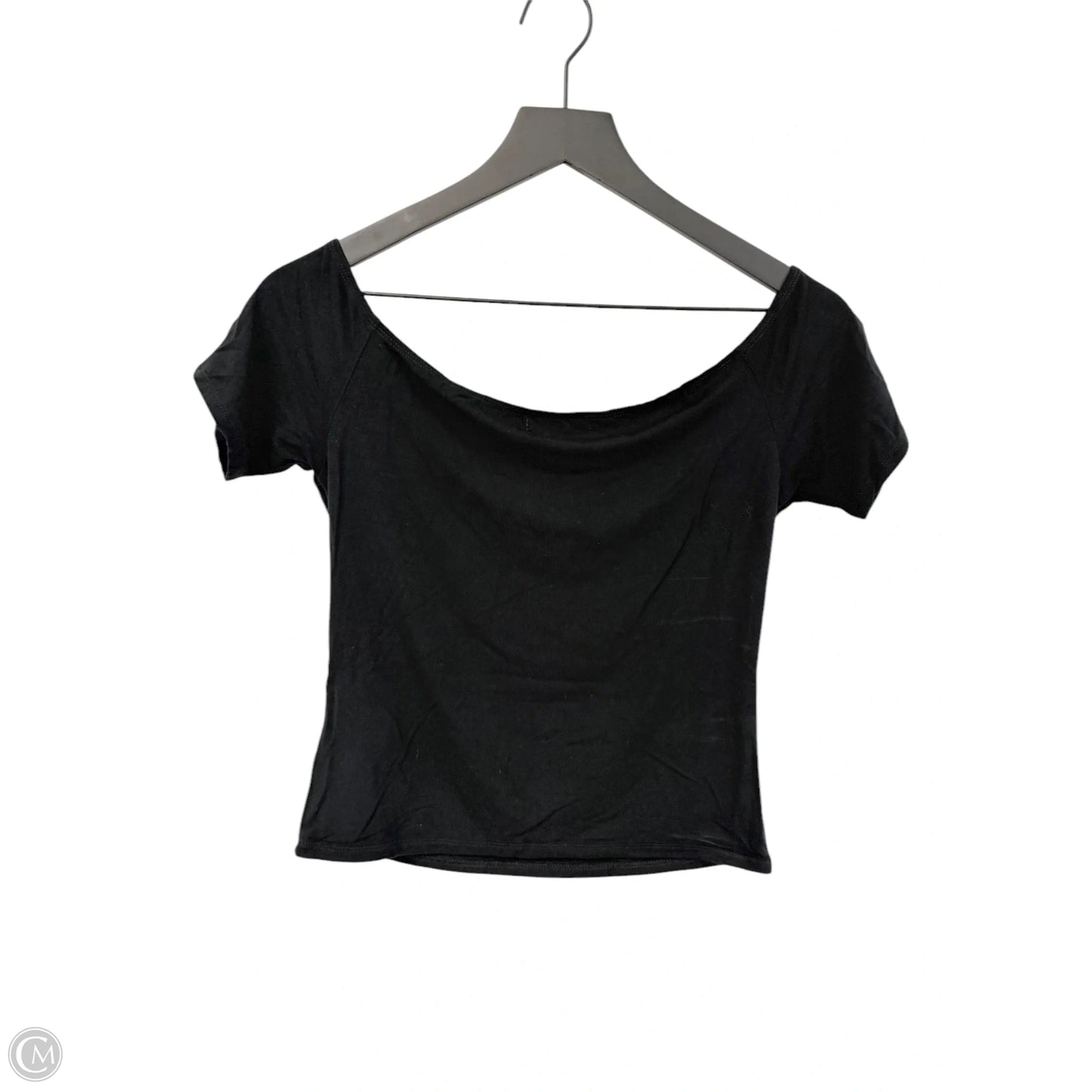 Top Short Sleeve Basic By Z Supply In Black, Size: M