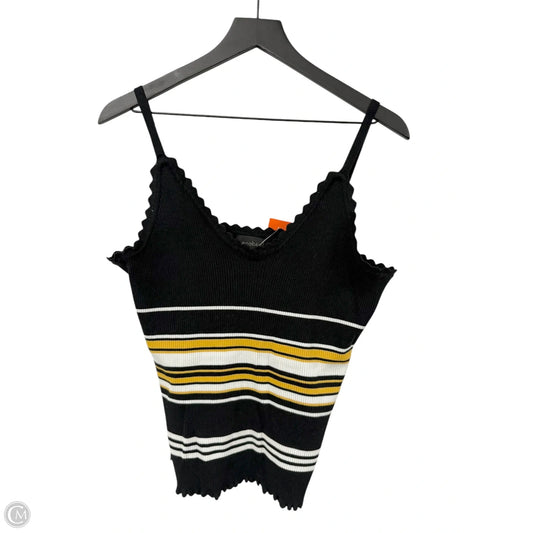 Top Sleeveless By Cme In Black, Size: 3x