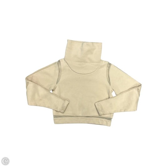 Sweatshirt Collar By Alo In Tan, Size: Xs