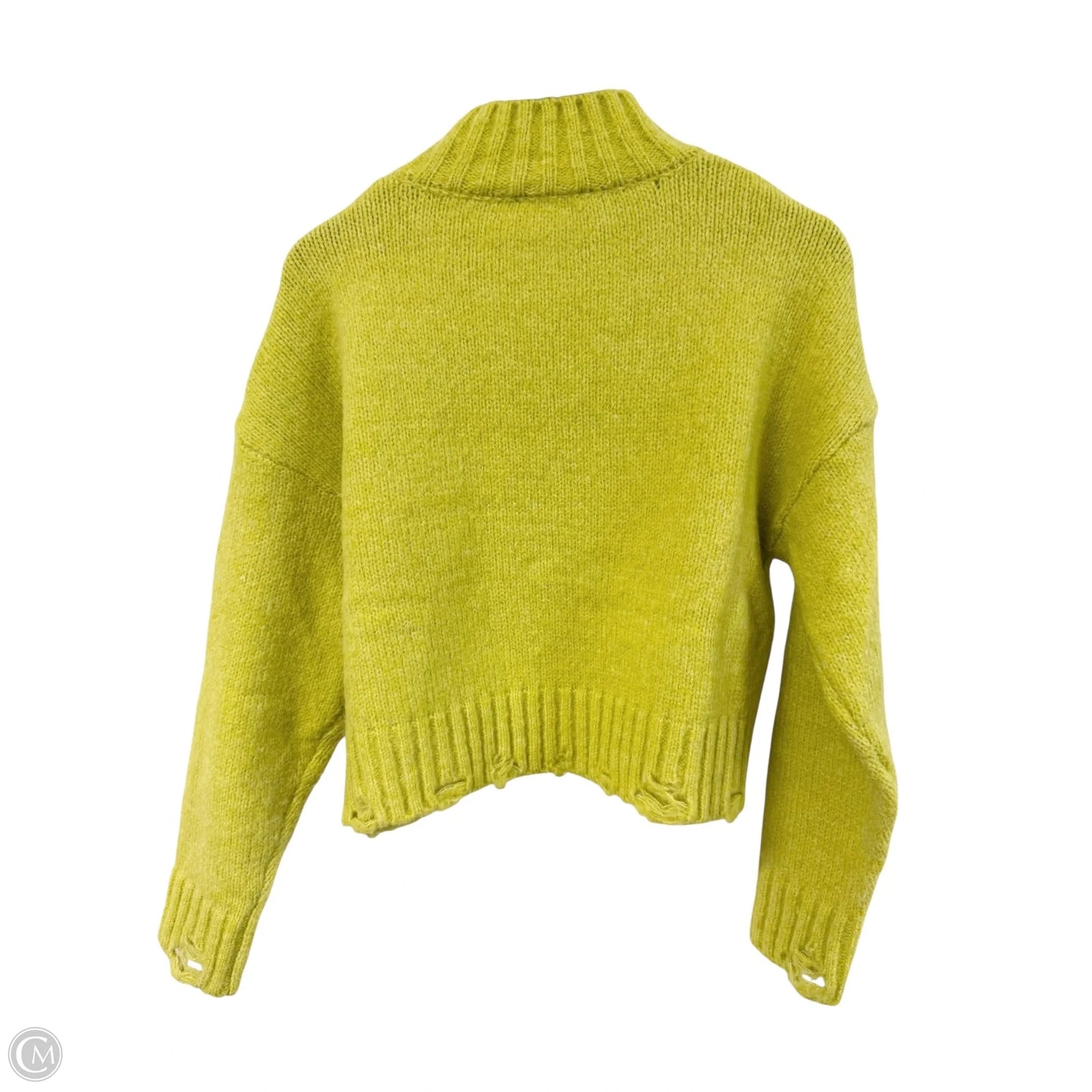 Sweater By Clothes Mentor In Green, Size: S