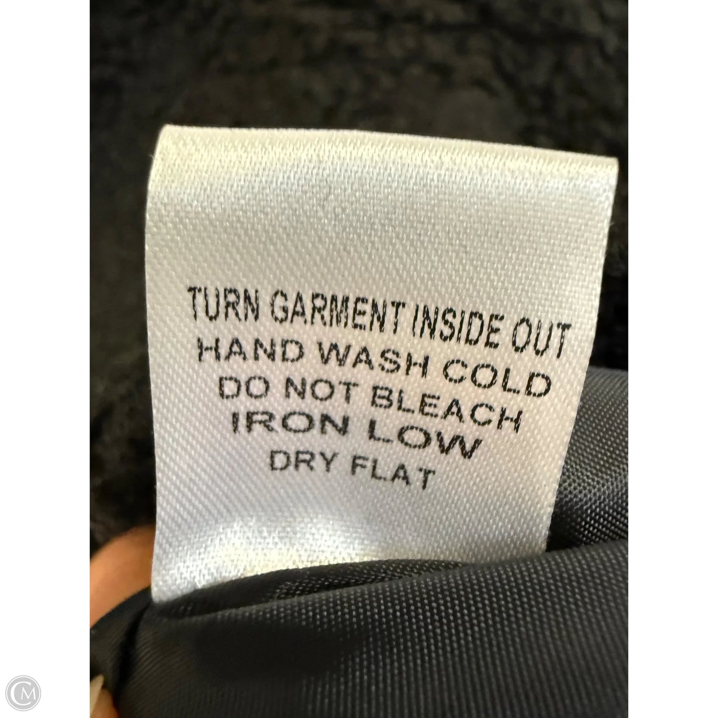 Jacket Shirt By Haute Monde In Black, Size: S