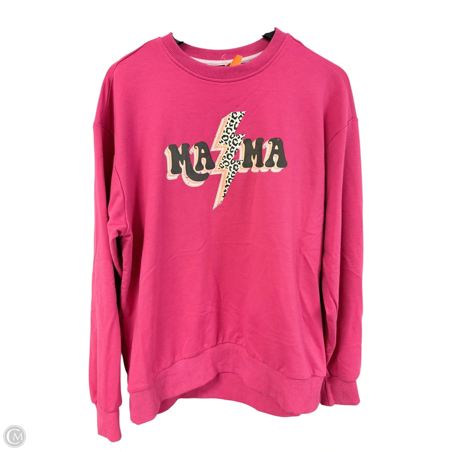 Sweatshirt Crewneck By Clothes Mentor In Pink, Size: S