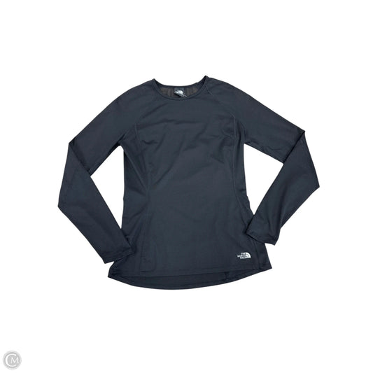 Athletic Top Long Sleeve Crewneck By The North Face In Black, Size: S
