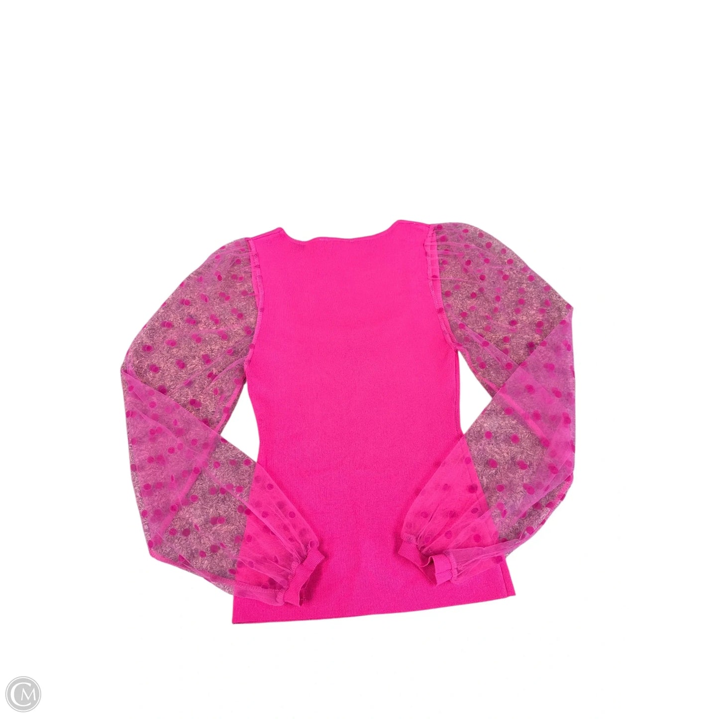 Top Long Sleeve By Ee Some In Pink, Size: S