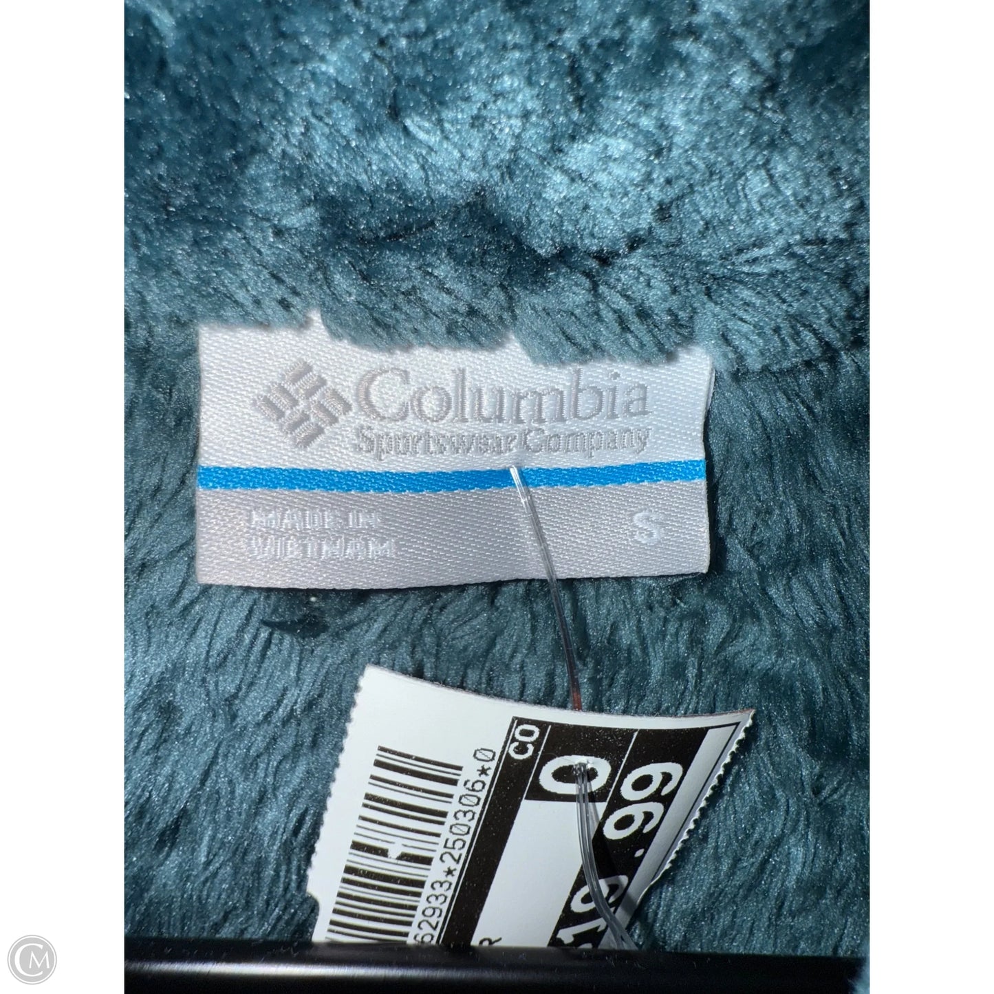 Sweatshirt Collar By Columbia In Teal, Size: S